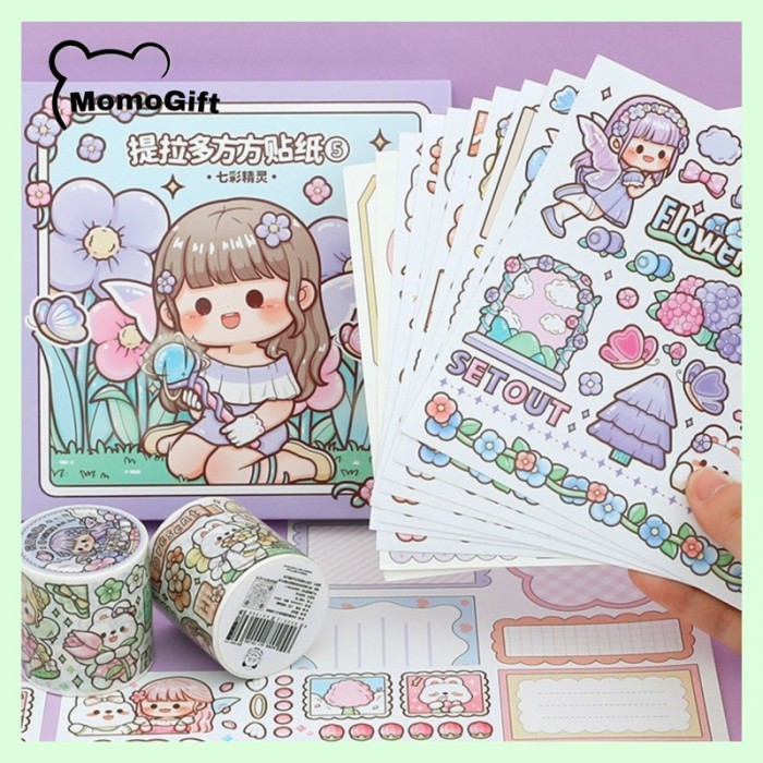 

Stiker Pack Buat Dekor Buku Jurnal Edisi Lilac Fairy Tld98