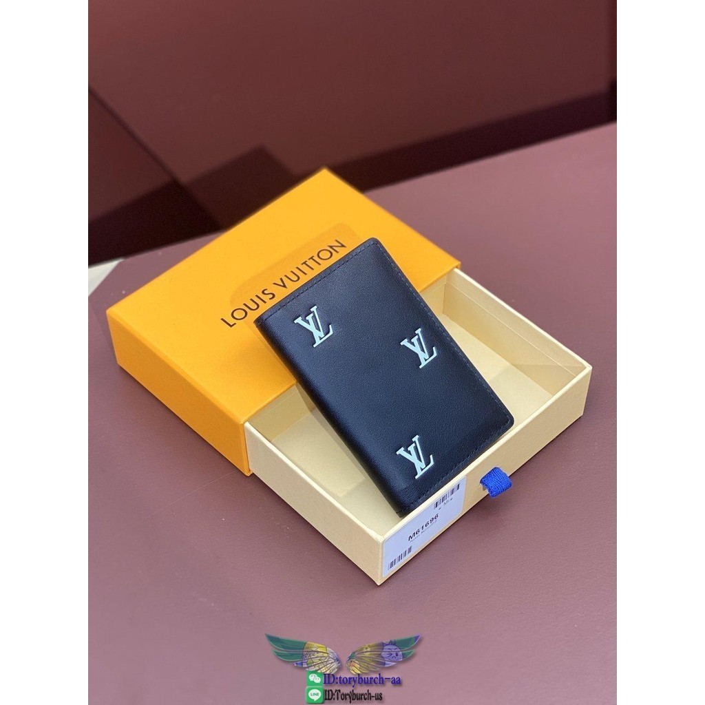 Louis LV bifold flip small wallet purse multislots coin pouch card holder