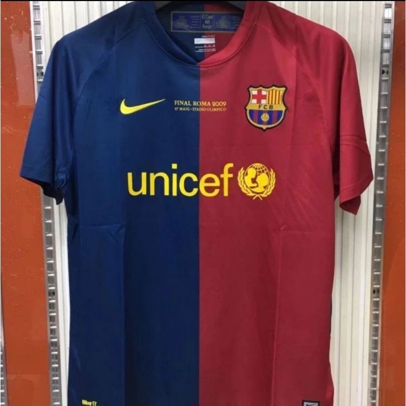 [BEST DEAL] Jersey Kaos Baju Sepak Bola Retro Classic Klasik Jadul Lawas Vintage Barca Barcelona
