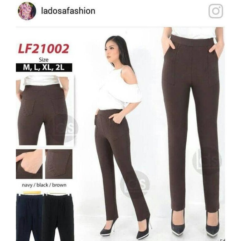 CELANA PANJANG CEWEK FERSUS LADOSA FASHION KODE LF21002