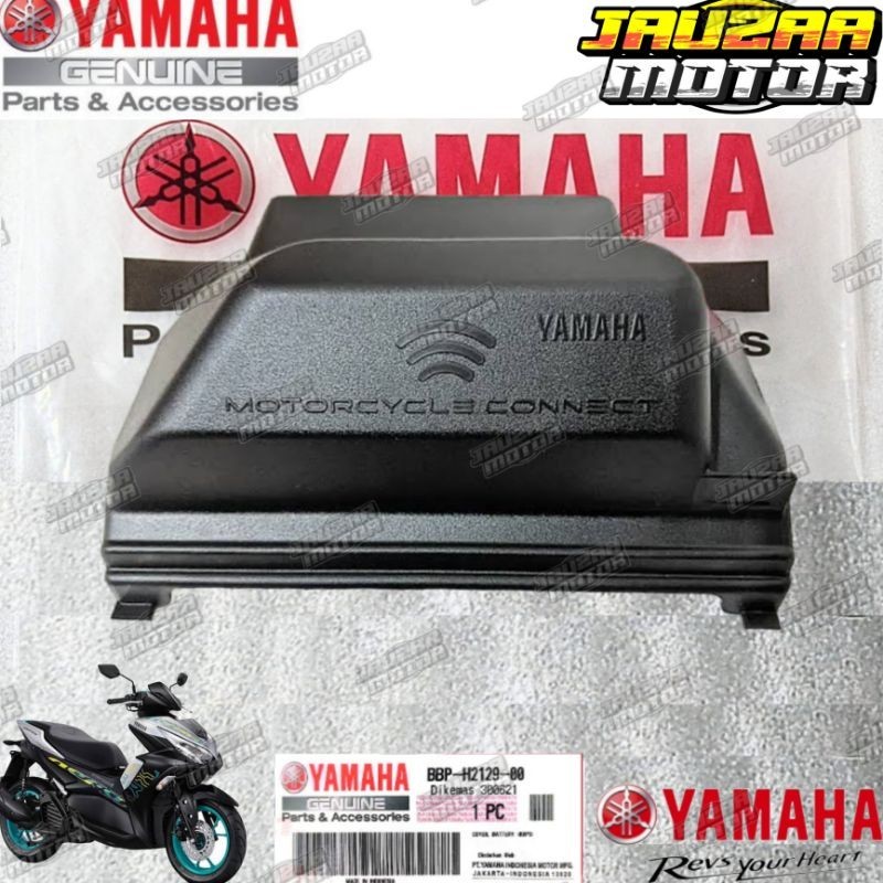 Cover Tutup Aki New Aerox 155 BBP Connected Original Yamaha