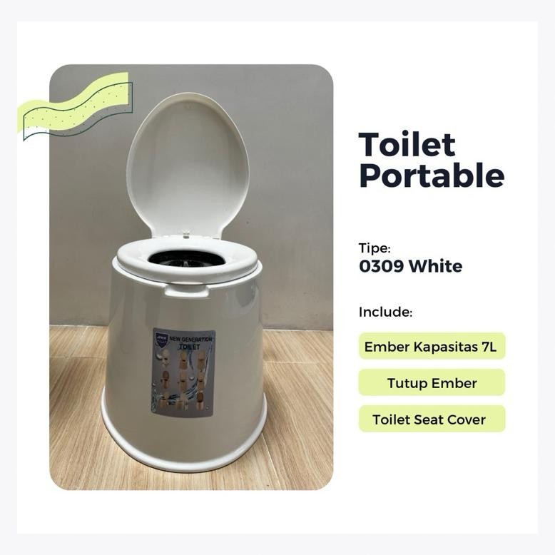 Mobile Toilet Portable Kloset Closet Portable Toilet Duduk Pispot Duduk Wc Portable Duduk Potty Trai