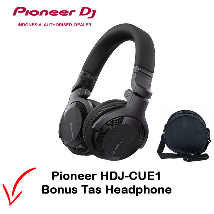 Pioneer Hdj-Cue1 Wired Dj Headphone Hdj Cue1 Hdjcue1
