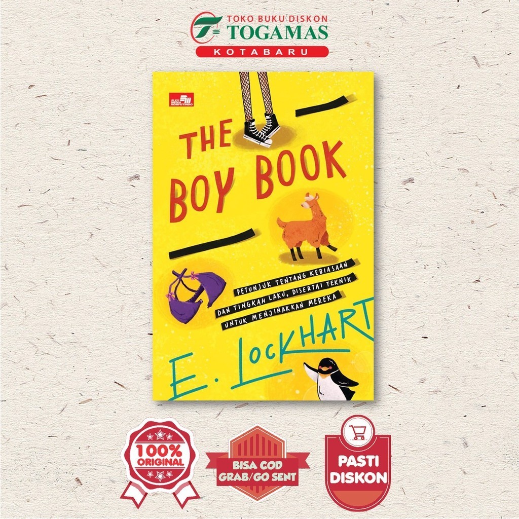 The Boy Book - E. Lockhart - Novel Original