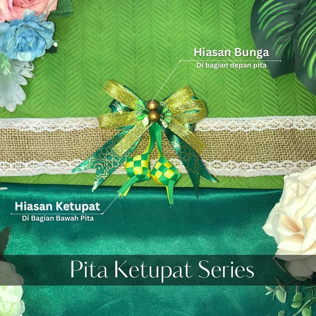 

Pita Eid Mubarak Series | Pita siap pakai | Pita Hampers | Pita Lebaran | Pita cantik rakit jadi