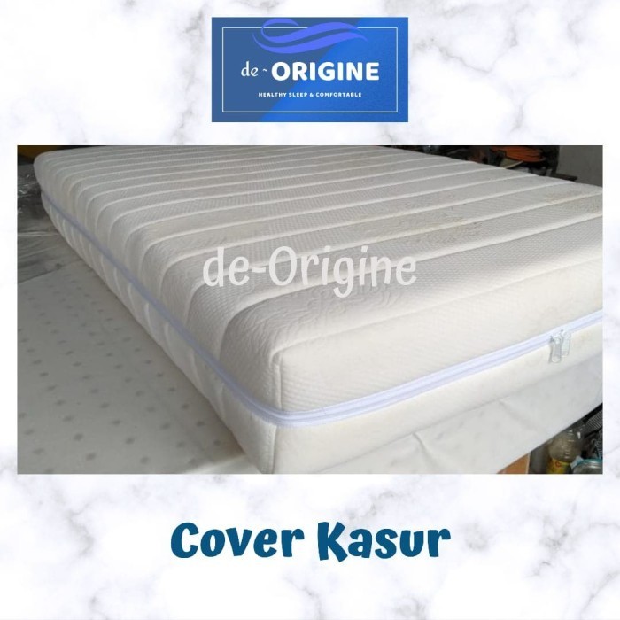 Ready Cover Kasur Cotton Quilt 200x200 / Pembungkus Kasur Resleting