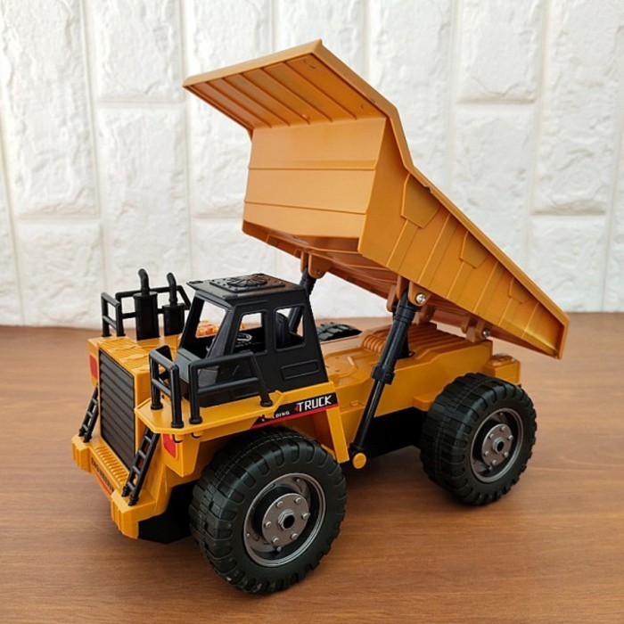 Mobil Remot Kontrol Rc Dump Tru Power Neo Truk Gangkut Pasir