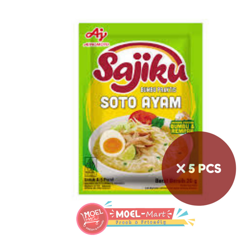 

SAJIKU Soto Ayam 5pcs x 20gr