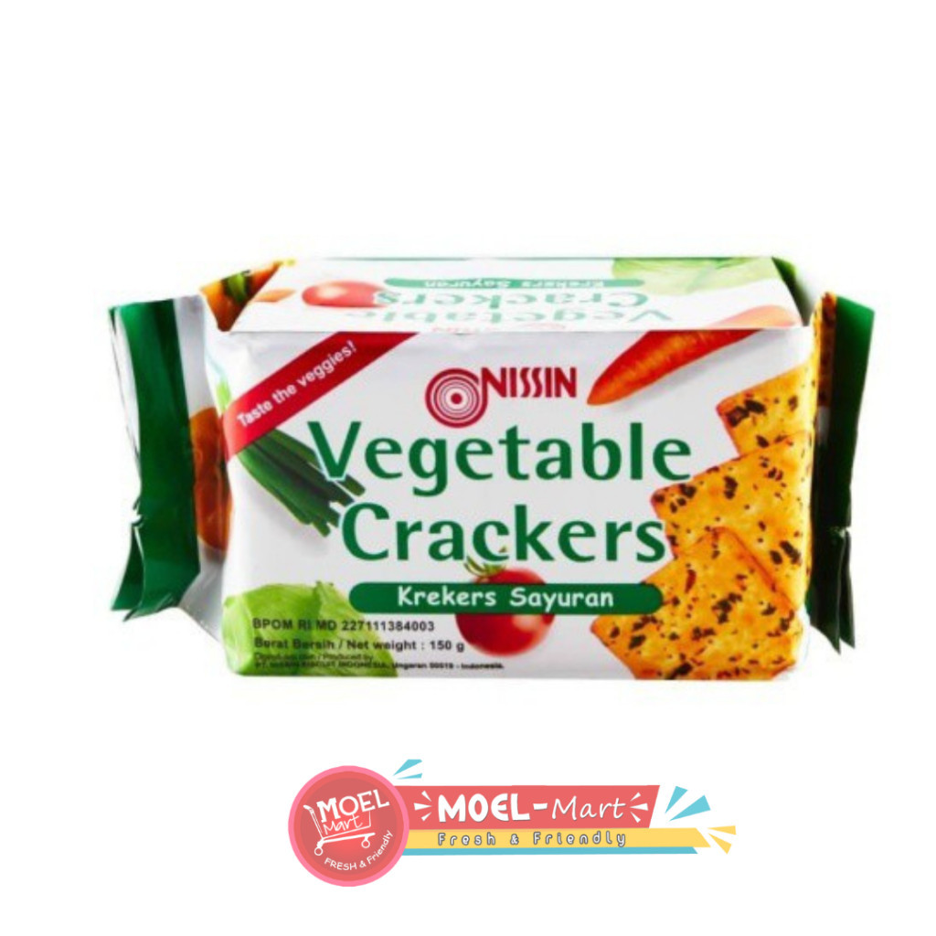 

NISSIN Vegetable Crackrs 150gr