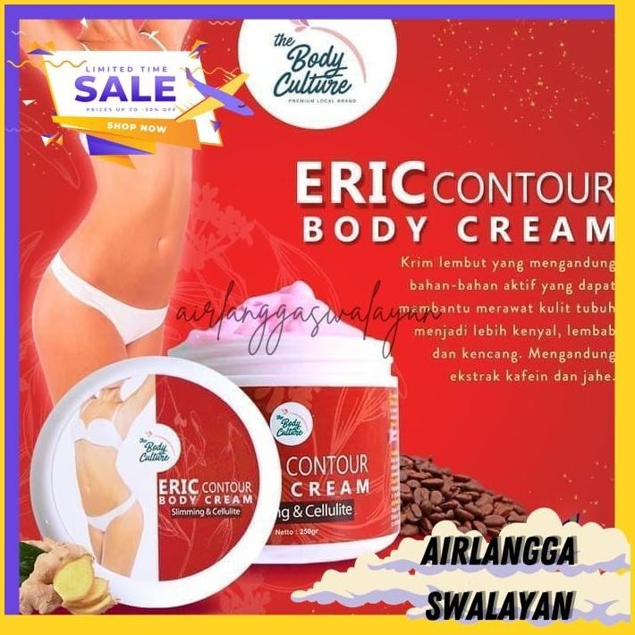 

DR ERIC SLIMMING CONTOUR BODY CREAM 250ML BPOM TERBAIK