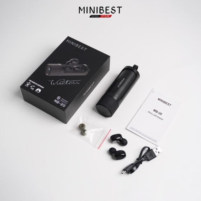 MINIBEST MB20 TWS Earphone Headset Bluetooth V5.3 Sport Wireless
