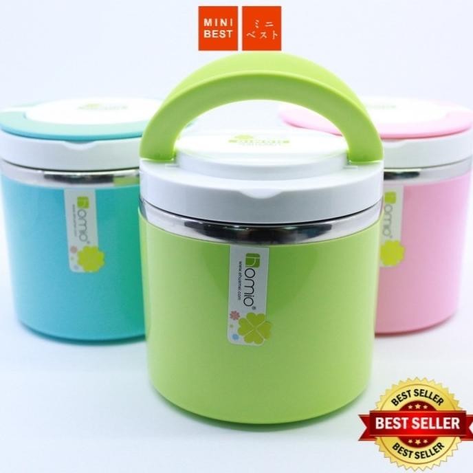 Rantang StainlessTermos Lunch Box Homio 8503 satu tahap Single Lunch