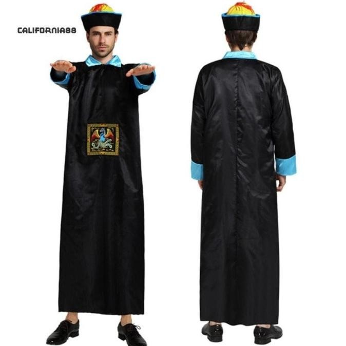 Kostum Vampir Cina Chineese Vampire Dewasa Aksesoris Lengkap Halloween