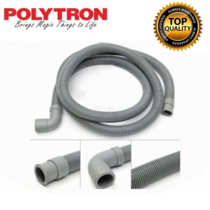SELANG PEMBUANGAN MESIN CUCI POLYTRON FRONT LOADING