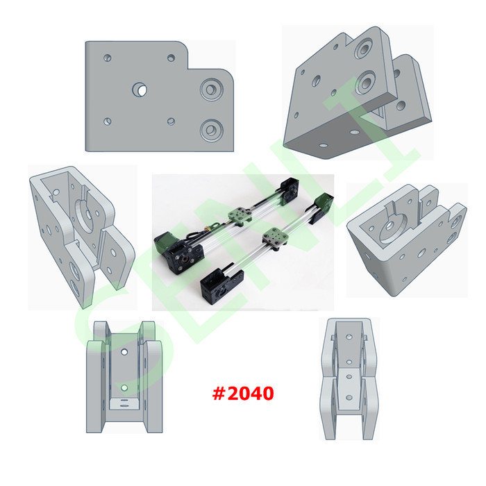 Vslot Tslot Bracket Linear Actuators 2040