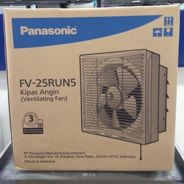 PANASONIC Exhaust Fan 10" FV-25RUN5 / FV25RUN5