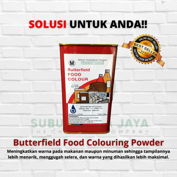 

Pewarna Makanan Dark Red Butterfield 1 Kg