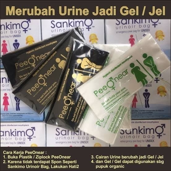 Sale Kantong Urin/Kantong Kencing/Urine Bag Gel/Peepis/Sankimo/Paket Haji