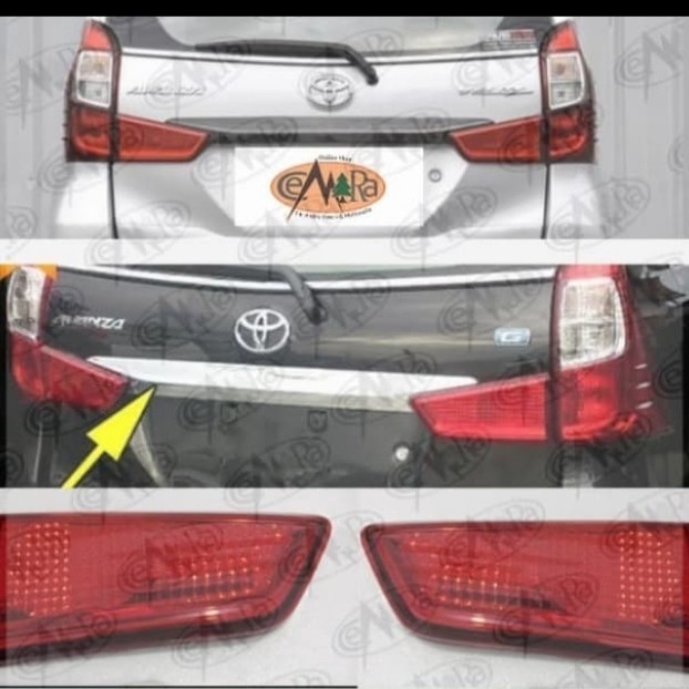 Trunklid Avanza +Reflektor Upgrade 2018 Lama Ke All New Ori