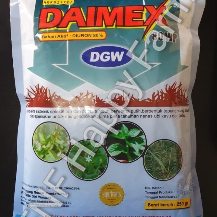 Herbisida Daimex (Diuron) 80Wp 250Gr