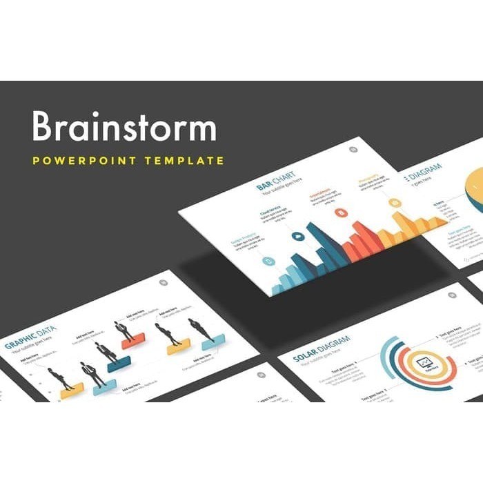 

Presentasi Brainstorm - Powerpoint Template ppt pptx