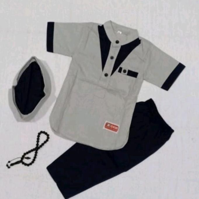 koko ZAIN plus peci 2 -12 thn // koko anak laki - laki // baju muslim