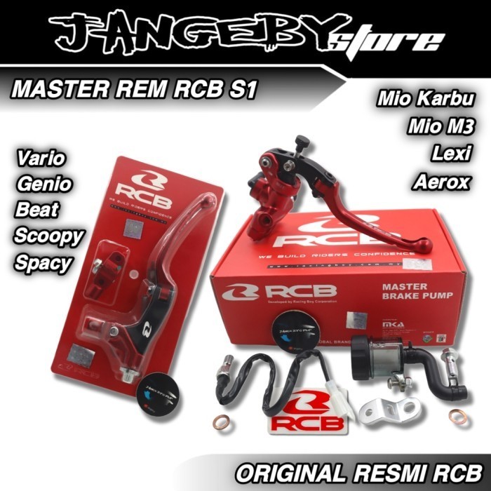 Handle Master Rem Rcb S1 Beat Scoopy Vario Genio Supra X Cbr Jangeby