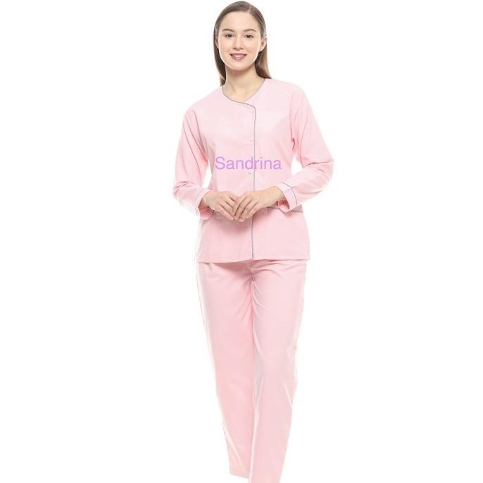 Baju Seragam Suster (Lengan Panjang)/ Baju Baby Sitter/ Seragam Nanny