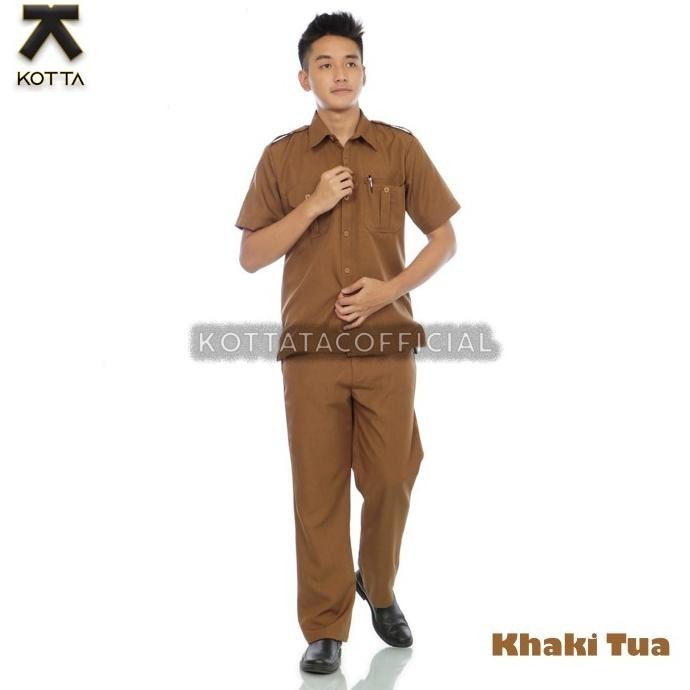 Seragam Pns Khaki Tua Pria - Seragam Pemda