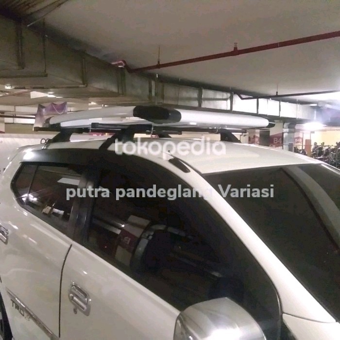 Roof Rak Bagasi Atas + Cross Bar Mobil Agya Ayla