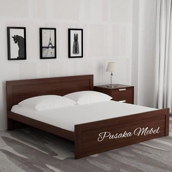 dipan minimalis modern - tempat tidur jati minimalis - dipan jati