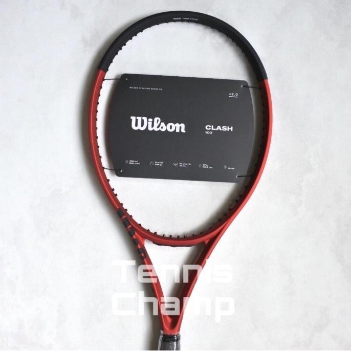 Raket Tenis Wilson Clash V2 100/ Tennis Racket Clash Original Wilson