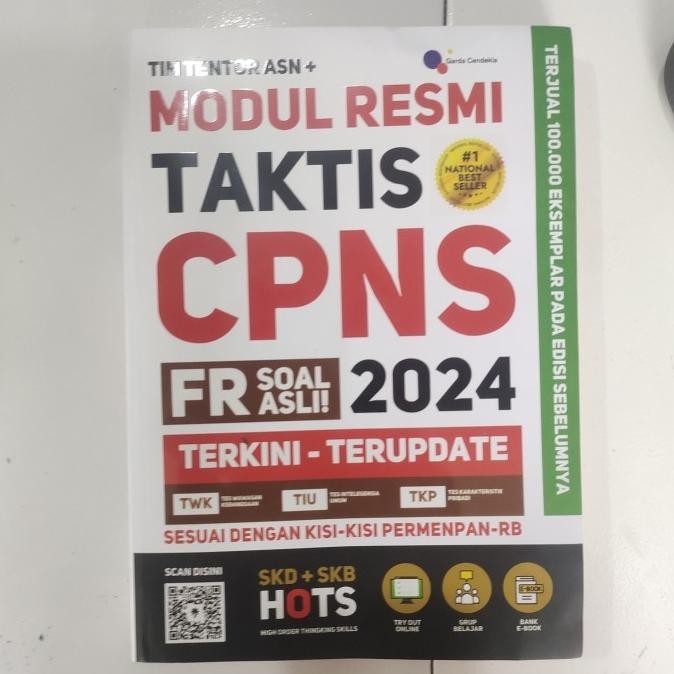 

BUKU MODUL RESMI TAKTIS CPNS 2023 FR SOAL ASLI TERKINI - TERUPDATE