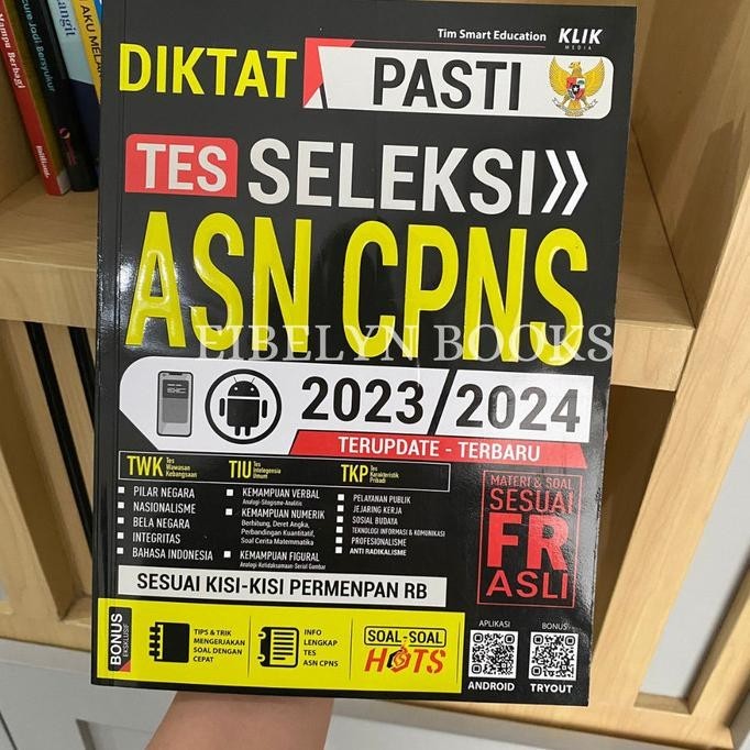 

BUKU CPNS : Diktat Pasti Tes Seleksi ASN CPNS 2023-2024