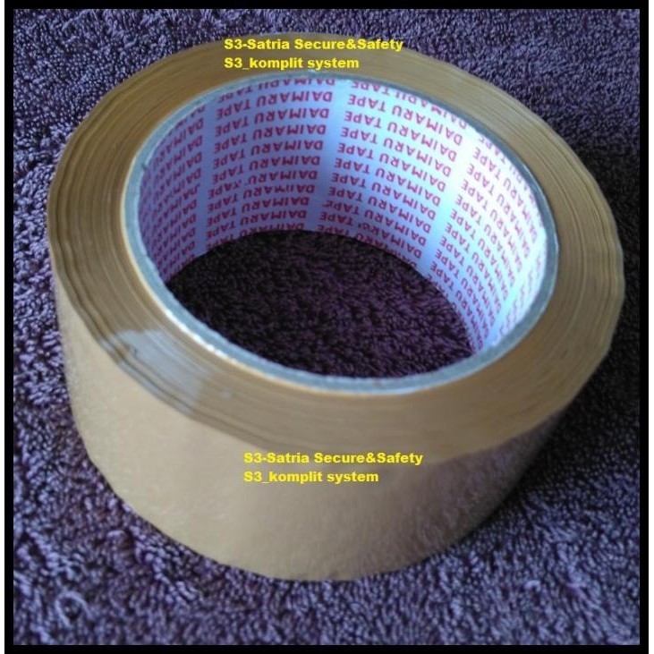 

TERMURAH DAIMARU COKLAT LAKBAN FAVORIT / TAPE OPP LAKBAN COKLAT ( 1 PCS ) !!!!!!