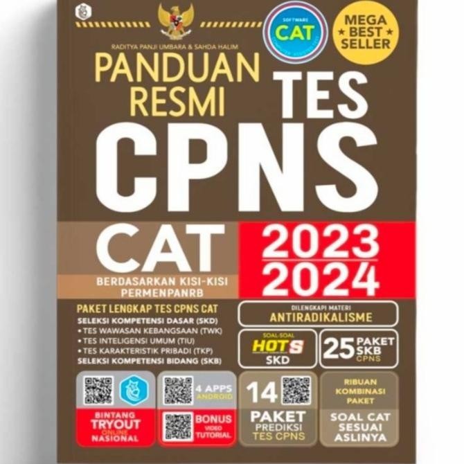 

Buku Panduan Resmi Tes CPNS 2023/2024 - Raditya Panji Umbara Ori Baru