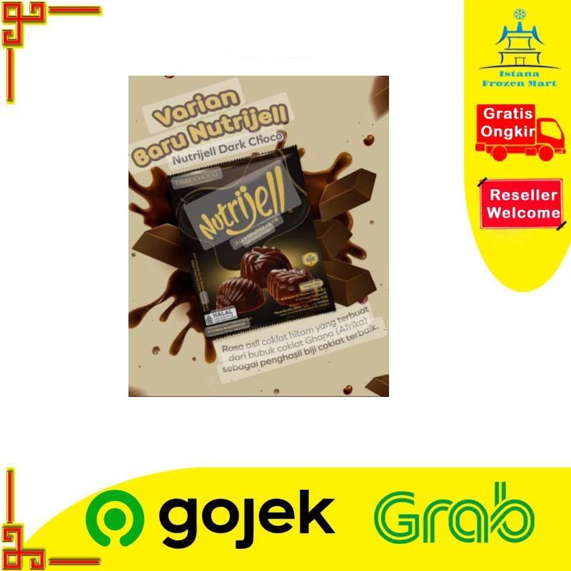 

Jelly Powder Dark Choco Coklat 24gr - NUTRIJELL