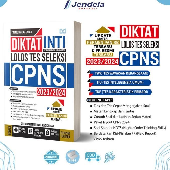 

Buku Diktat Inti Lolos Tes Seleksi CPNS 2023 2024 Terbaru