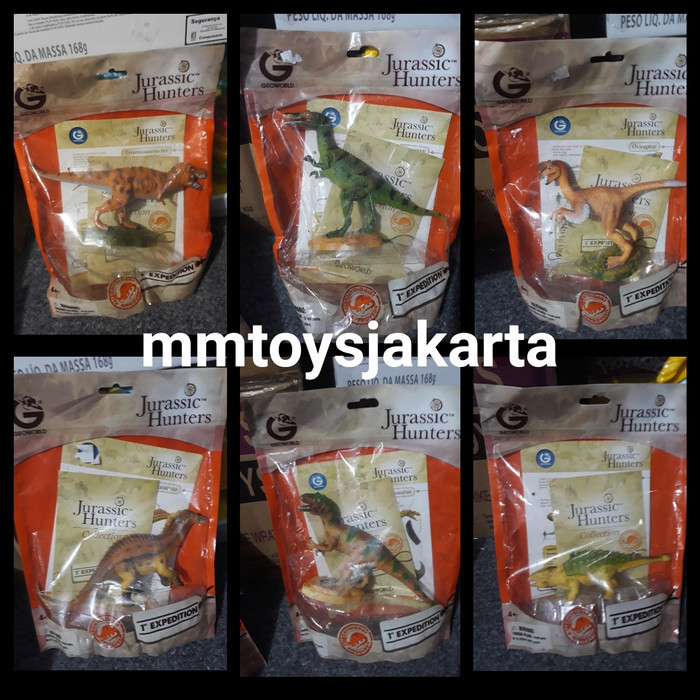Figure Dinosaurus Jurassic Hunters Original Geoworld A