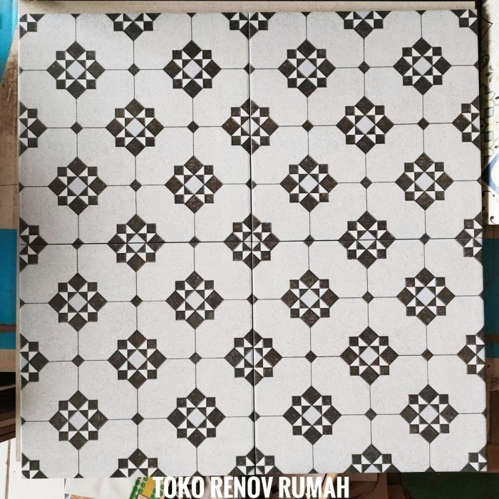 Terbaru Keramik 30X30 Motif Batik (Kasar)/ Keramik Kamar Mandi/ Teras/ Carpot Promo Terlaris
