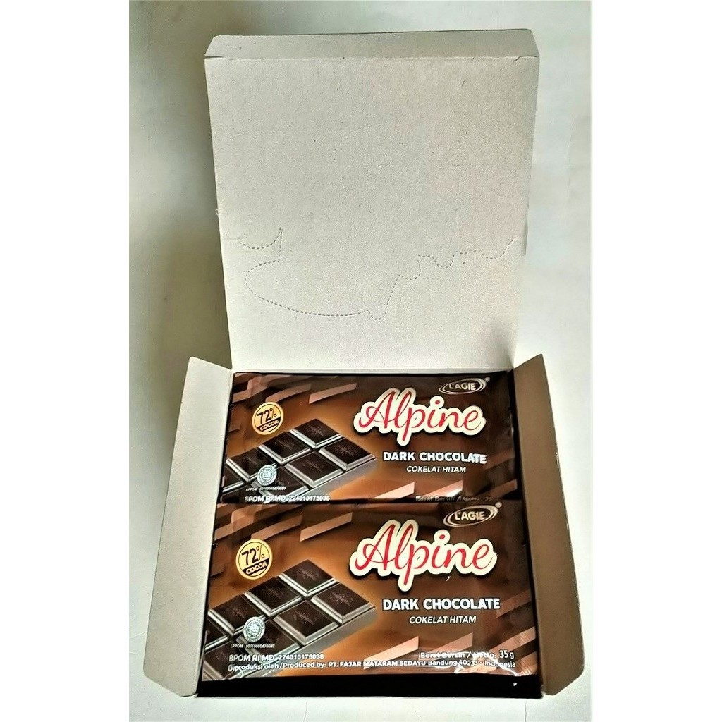 

LAGIE ALPINE DARK CHOCOLATE (BOX) 12 PCS