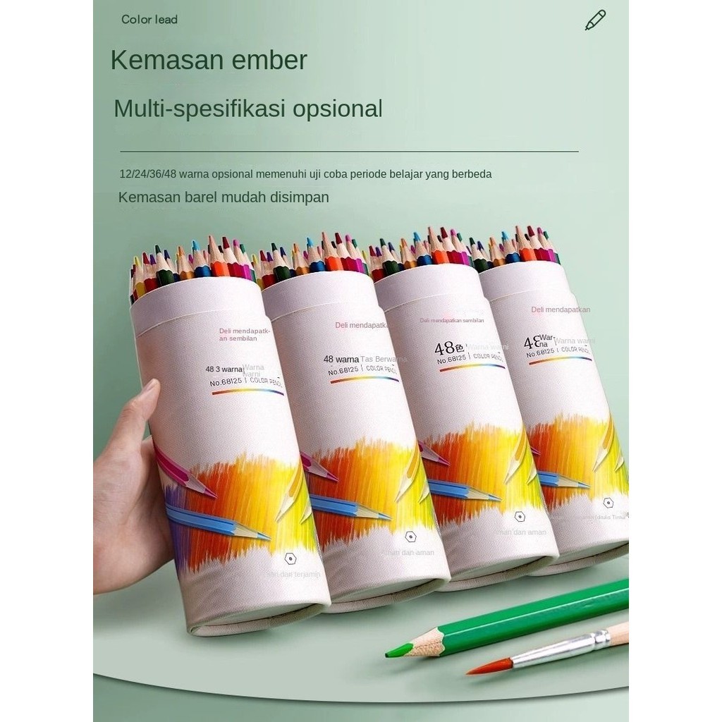 

Pensil Warna Siswa Lukisan Larut Dalam Air Pensil Warna Berminyak