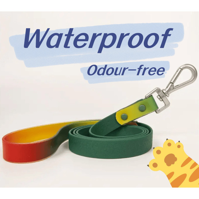 WATERPROOF LEASH DOG SNAP LEASH ANJING TALI TUNTUN ANJING PVC LEASH