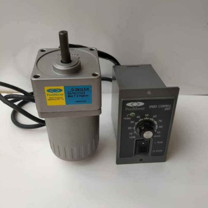 

Baru Ac Motor Gearbox Peeimoger 220V Ratio 1:12.5 Speed Control