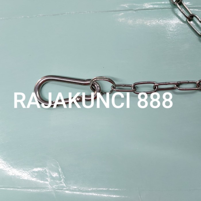 RANTAI ANJING STAINLESS BESAR / RANTAI ANJING / TALI ANJING / RANTAI