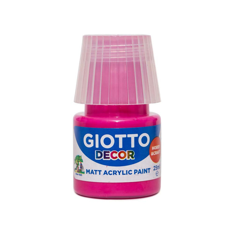 

Giotto Decor Acrylic 25 Ml Magenta
