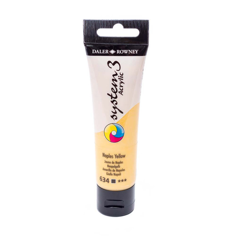 

Daler-Rowney System3 Acrylic 59Ml Naples Yellow