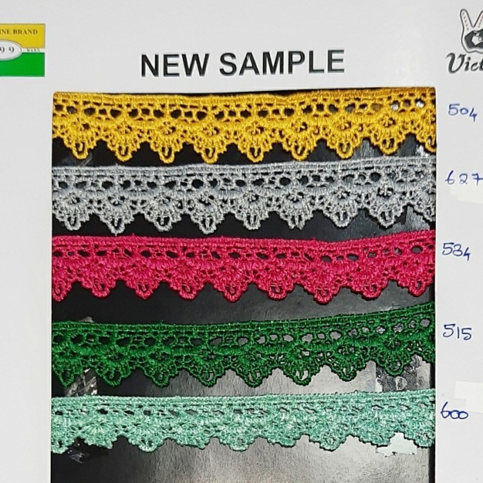 

Renda Guipure Giper Warna Chemical Lace Embroidery (G-107259)