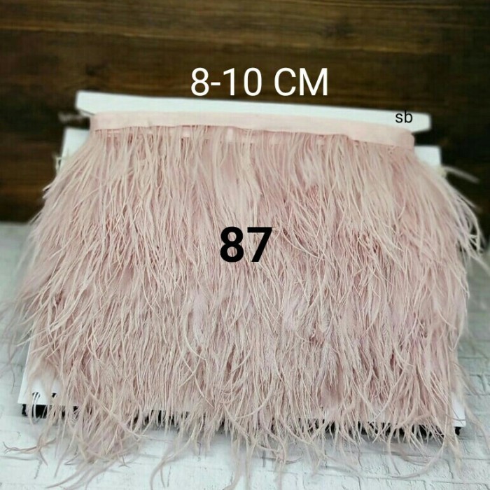 

BULU OSTRICH IMPORT 8-11cm 087