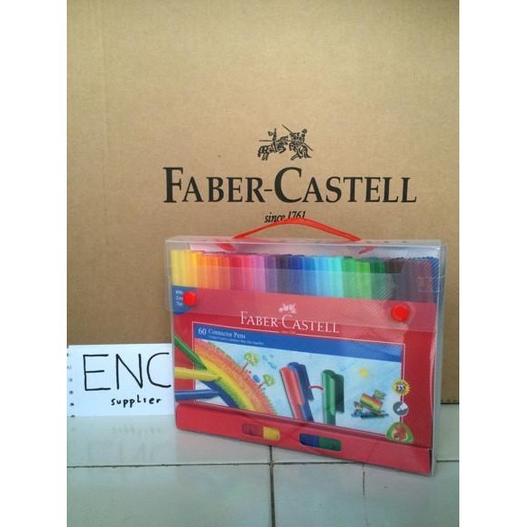 

Connector Pen Faber Castell 60 Warna Spidol Faber-Castell